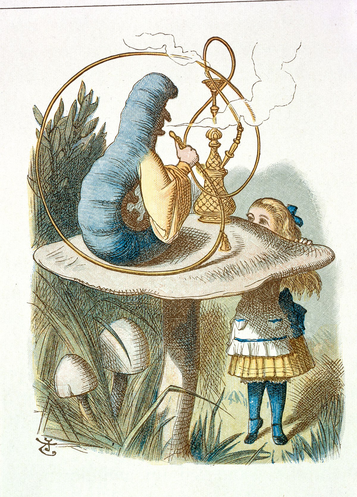 Is alice in wonderland copyrighted image